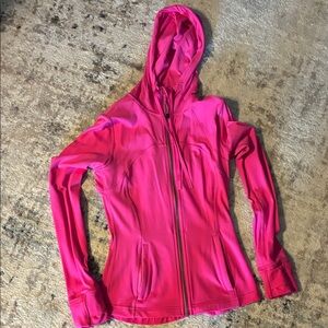 lululemon athletica Vibrant Pink Hooded Jacket